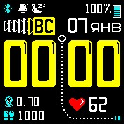 funweek_pulse Amazfit BIP watchface