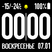 iGanchar Amazfit BIP watchface
