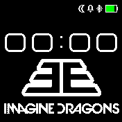 imagine_dragons Amazfit BIP watchface