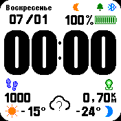impactus-ru Amazfit BIP watchface