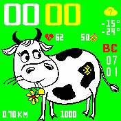 korova_v2_kalantay Amazfit BIP watchface