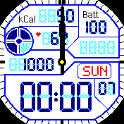 larsen10 Amazfit BIP watchface