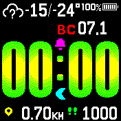 lexanickuz_mod5_0 Amazfit BIP watchface