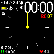 like_apple Amazfit BIP watchface