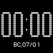 lucifer_suunto_invert Amazfit BIP watchface