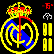 madrid Amazfit BIP watchface
