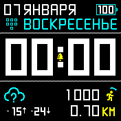 mix-line-b2 Amazfit BIP watchface