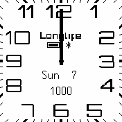 modern_longlife Amazfit BIP watchface