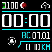mono_circle_00FFFF Amazfit BIP watchface