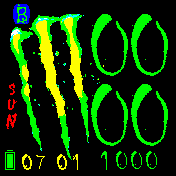 monster Amazfit BIP watchface