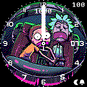 morty Amazfit BIP watchface