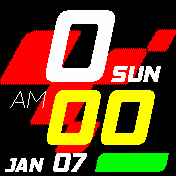 moto46_red Amazfit BIP watchface