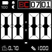 ndreyit_bw_no_bat_v2 Amazfit BIP watchface