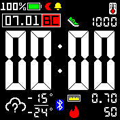ndreyit_digit_v11_calories_final Amazfit BIP watchface