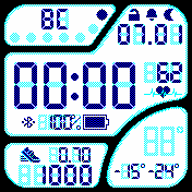 orig3_3dman_v5_3pulse_mod Amazfit BIP watchface