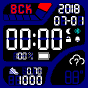 orig3_3dman_v6_minisec_weather_off_black_red Amazfit BIP watchface