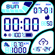 orig_3dman_calories Amazfit BIP watchface