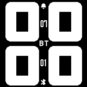 peb_little_white Amazfit BIP watchface