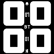 peb_little_white Amazfit BIP watchface
