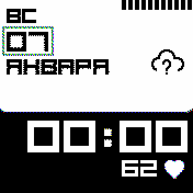 pebble_ttmm_white Amazfit BIP watchface