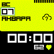 pebble_ttmm_yellow Amazfit BIP watchface