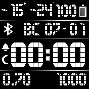 pebble_wups_3_weathers Amazfit BIP watchface