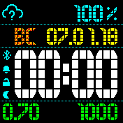 peble_3dman_big_rainbow_v2_left_font_big Amazfit BIP watchface