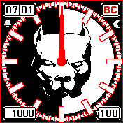 pes Amazfit BIP watchface