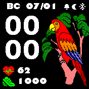 popka_pulse Amazfit BIP watchface