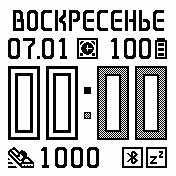 sedmoi Amazfit BIP watchface