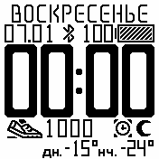 sedmoi_MOD Amazfit BIP watchface