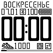 sedmoi_MOD_V2 Amazfit BIP watchface