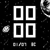 space Amazfit BIP watchface