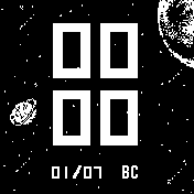 space_mars Amazfit BIP watchface