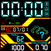 sport_4_cyan_pulse Amazfit BIP watchface