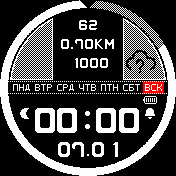 stateRF3 Amazfit BIP watchface