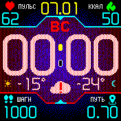 stratos_status_radiance_mod Amazfit BIP watchface
