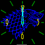 text_clock_stark Amazfit BIP watchface