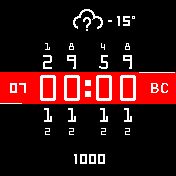 third_v2_by_vlack Amazfit BIP watchface