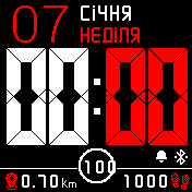 ukr_mod Amazfit BIP watchface