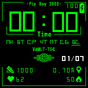 vaultteck Amazfit BIP watchface