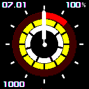 watchface_AS_5(analog) Amazfit BIP watchface