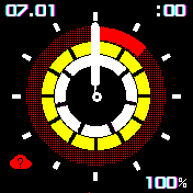 watchface_AS_5_1(analog) Amazfit BIP watchface