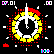 watchface_AS_5_1(analog) Amazfit BIP watchface