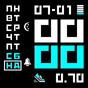 wf_ukr Amazfit BIP watchface