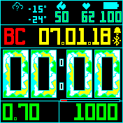 zoeberg-v-17-color Amazfit BIP watchface