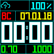 zoeberg Amazfit BIP watchface